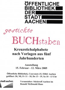 2005-02-15 Plakat Ausstellung